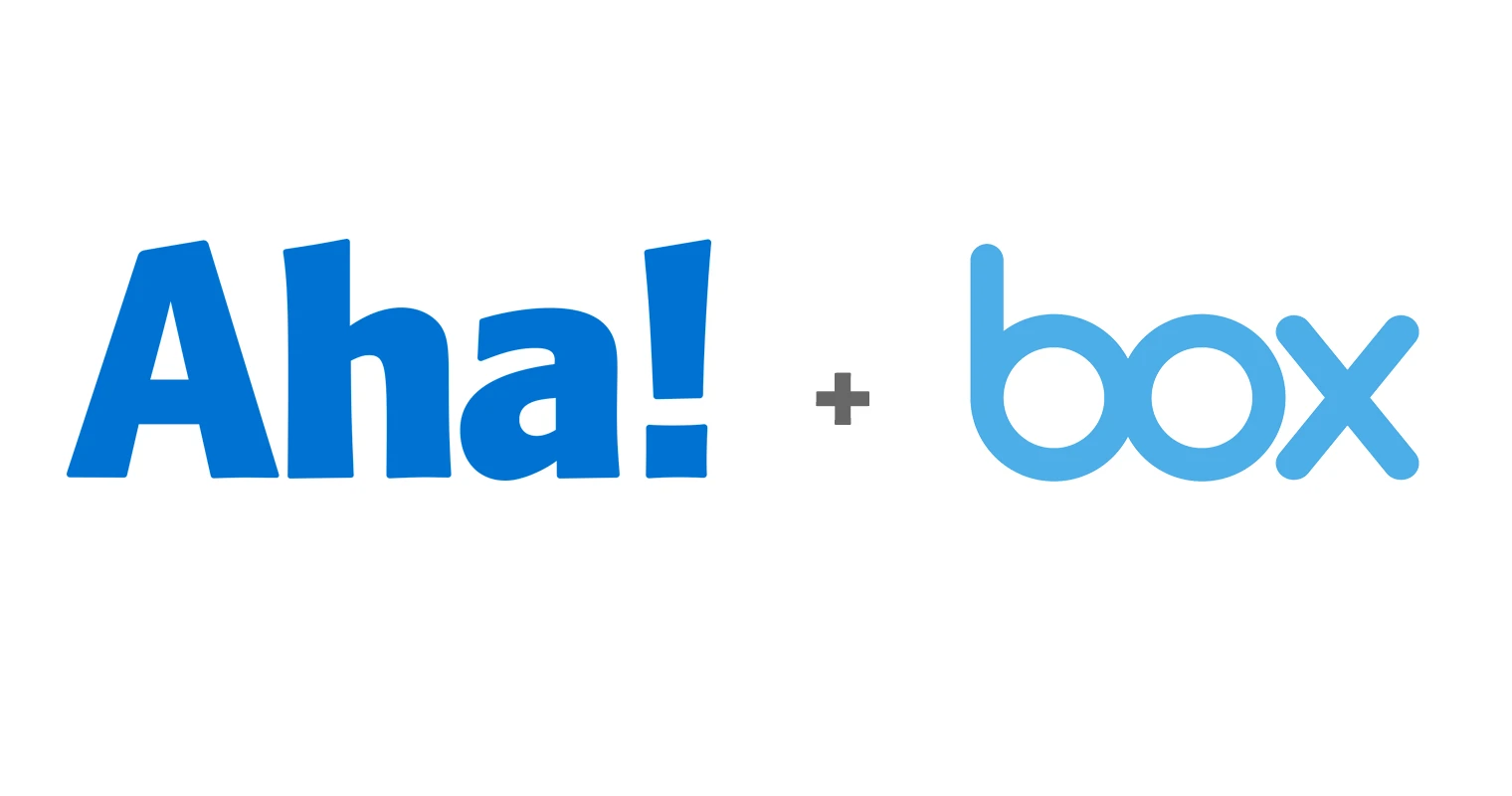 Just Launched! — Aha! Now Integrated With Box