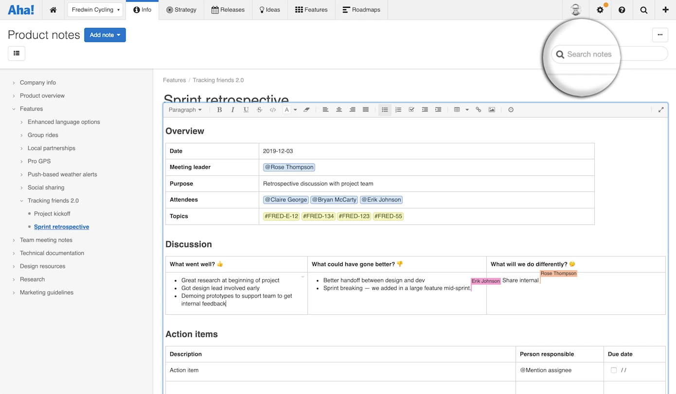 Just Launched! — 6 Note Templates for Better Team Collaboration