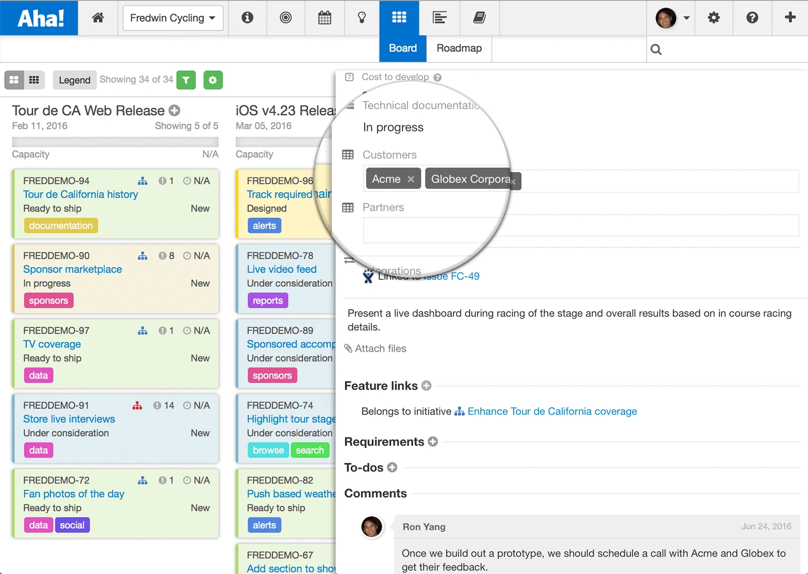 Blog - Just Launched! — Extend the Data Model of Aha! With Custom Tables - inline image