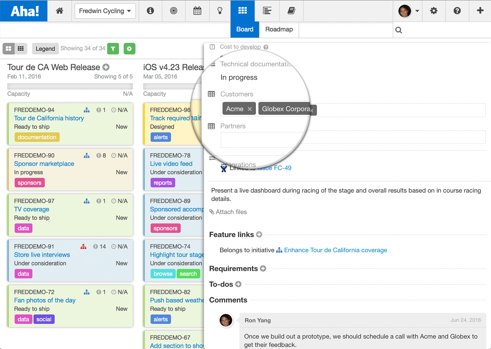 Blog - Just Launched! — Extend the Data Model of Aha! With Custom Tables - inline image