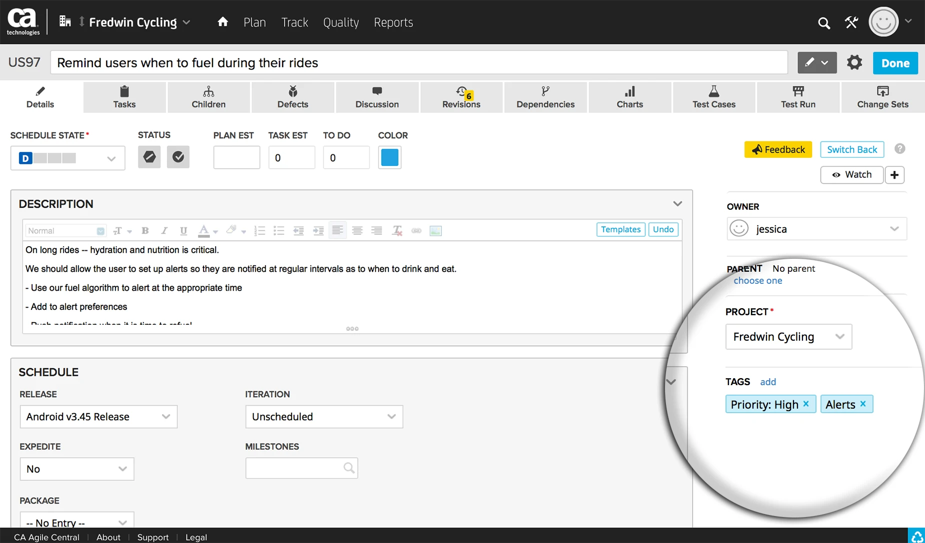 Blog - Just Launched! — Two-Way Rally Integration Now Supports Feature Tags - inline image