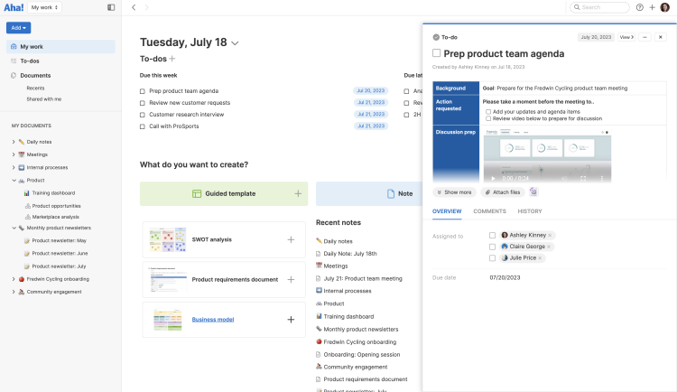 Collaborate - streamline review cycles - Notebooks