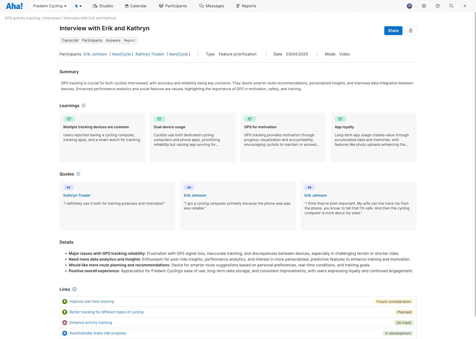 Introducing Aha! Discovery — the New Way To Manage Customer Interviews