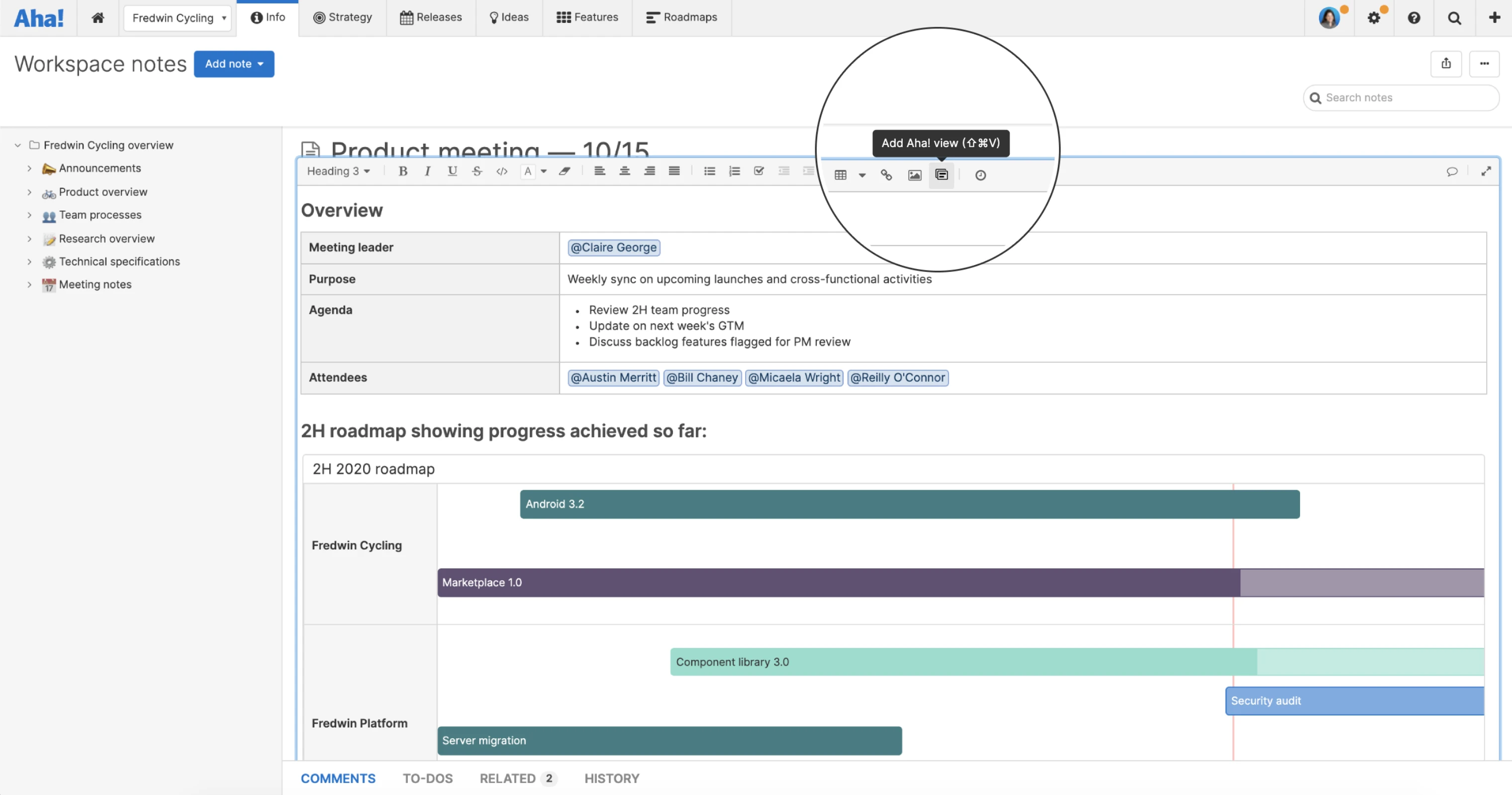 Just Launched! — Insert Visual Roadmaps, Tables, and Charts in Notes