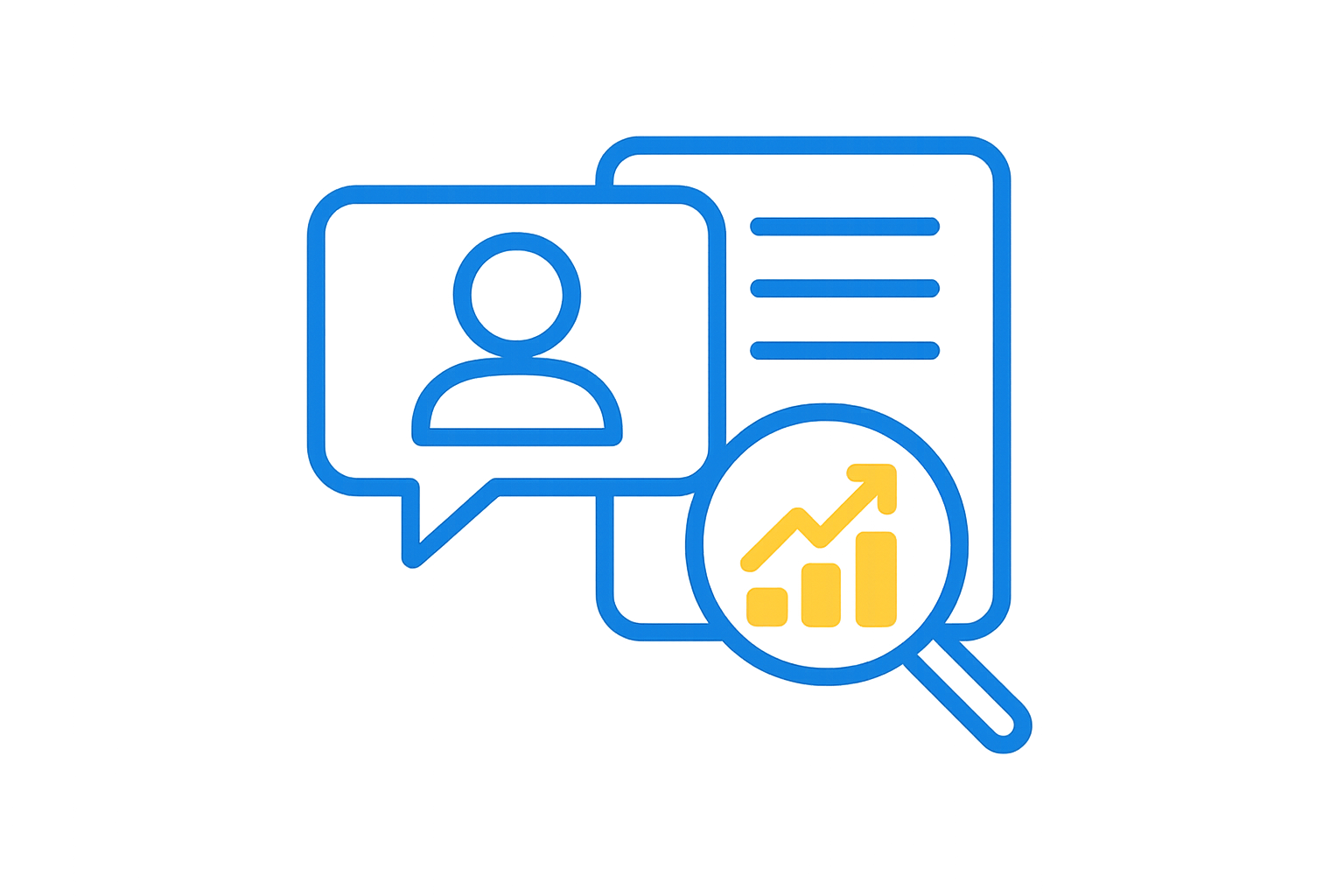 Customer interview analysis logo