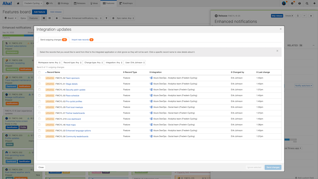 Azure DevOps Roadmap Tool Integration