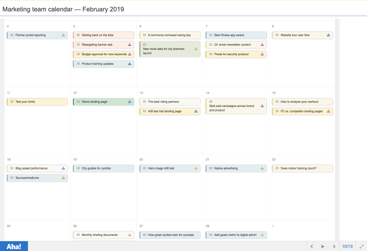 Blog - Just Launched! — Enhanced Calendar to Visualize Activities - inline image