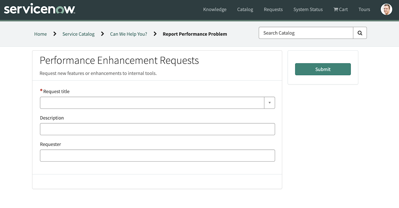 ServiceNow Roadmap Tool Integration