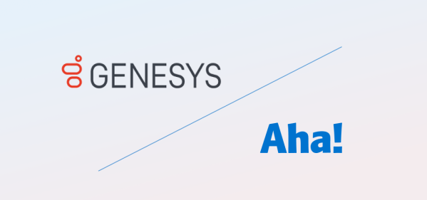 Genesys and Aha! logos