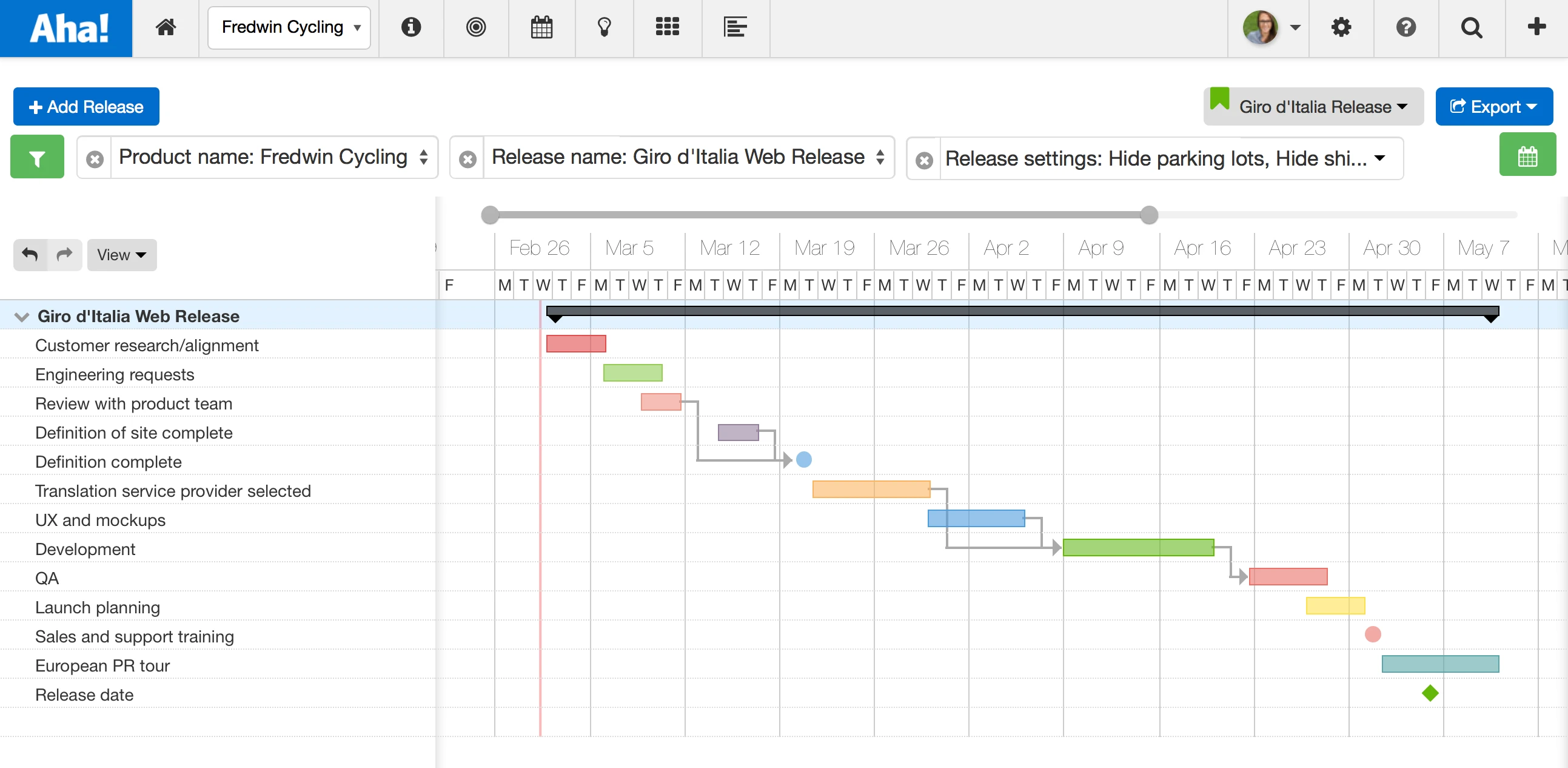 Just Launched! — Visualize Your Release Schedules