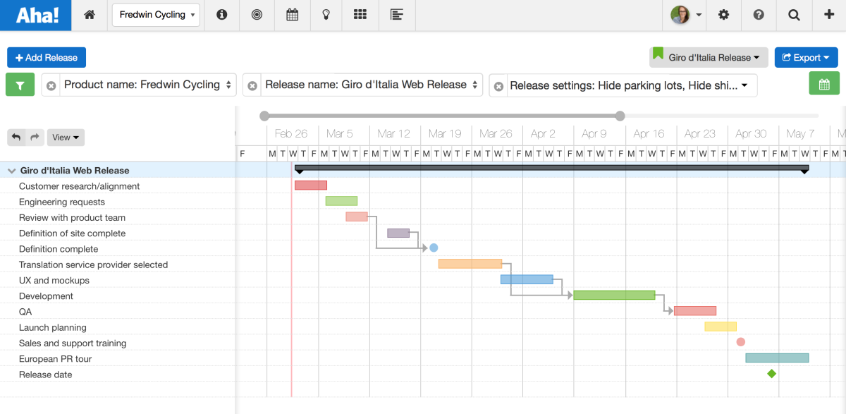 Just Launched! — Visualize Your Release Schedules
