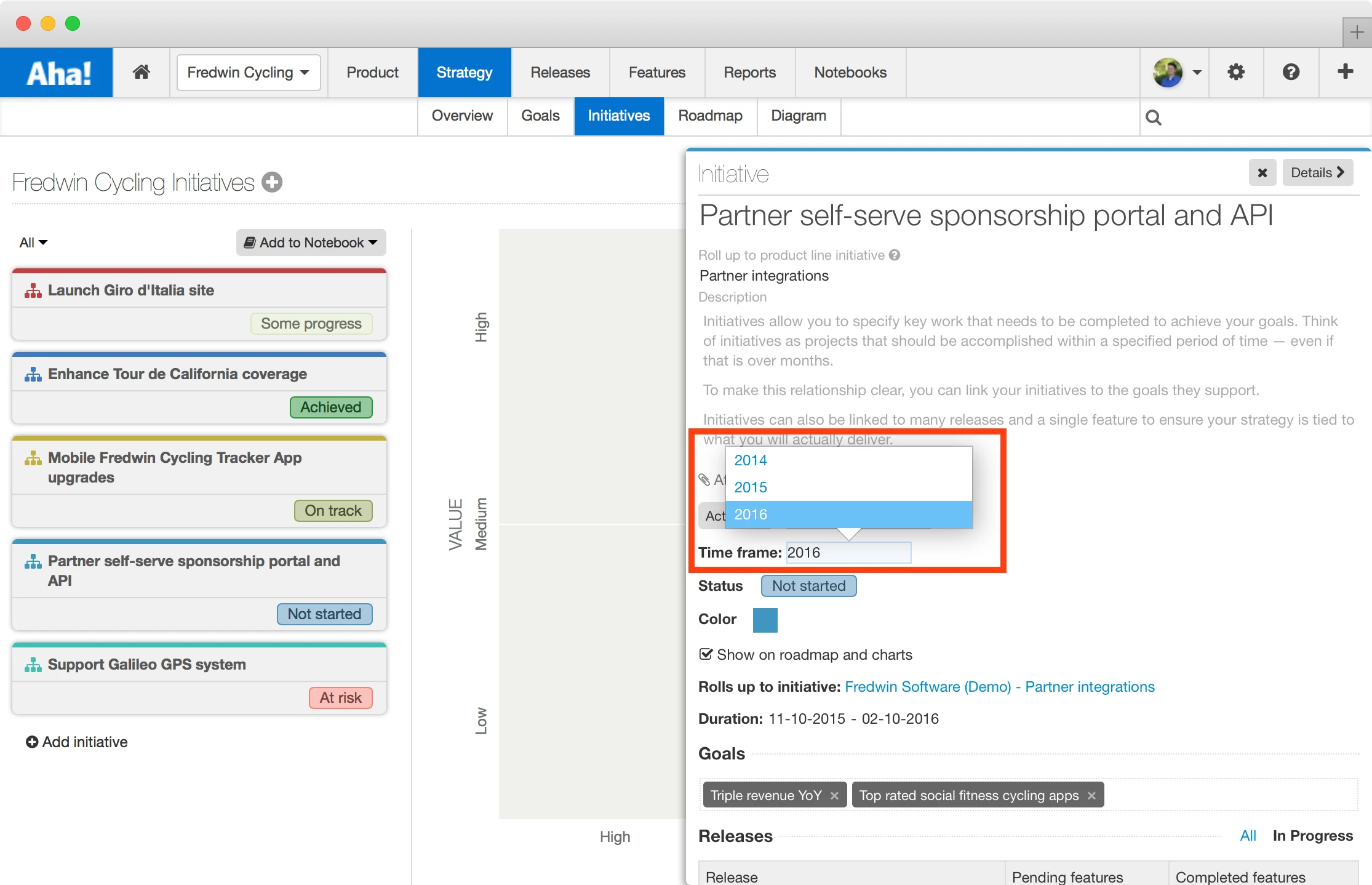 Blog - Just Launched! — Set Time Frames for Your Product Goals and Initiatives - inline image