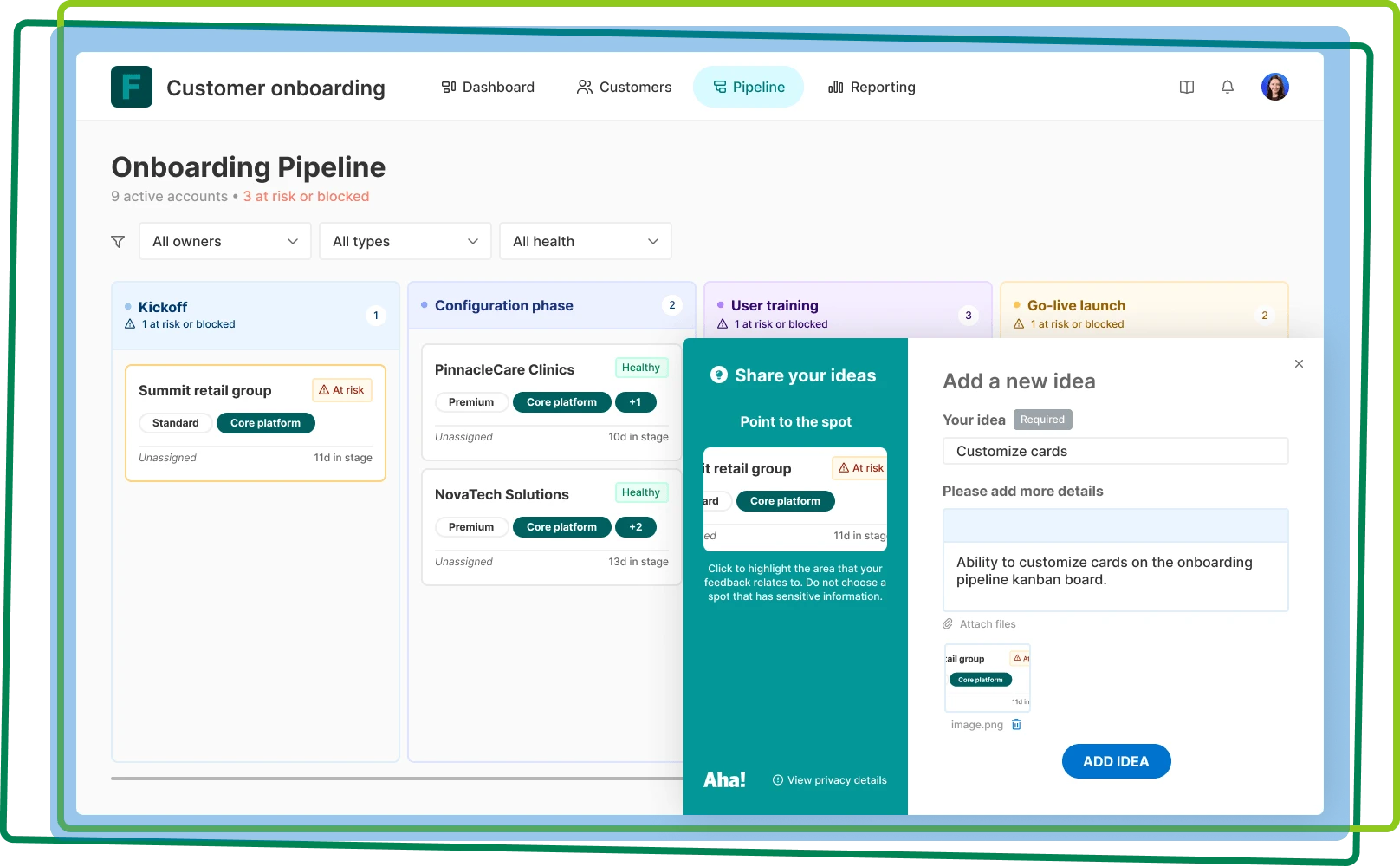 Aha! Builder User feedback