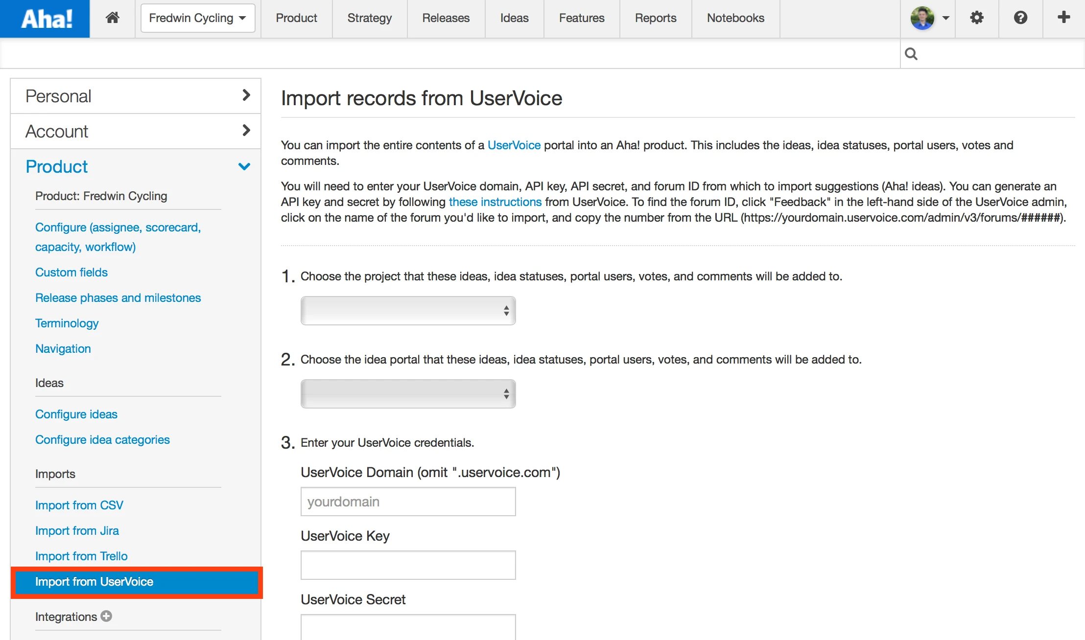 Blog - Just Launched! — Import Ideas into Aha! from UserVoice - inline image
