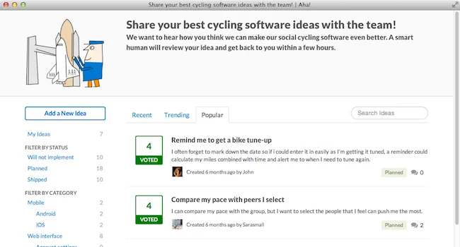 Aha! Idea Management
