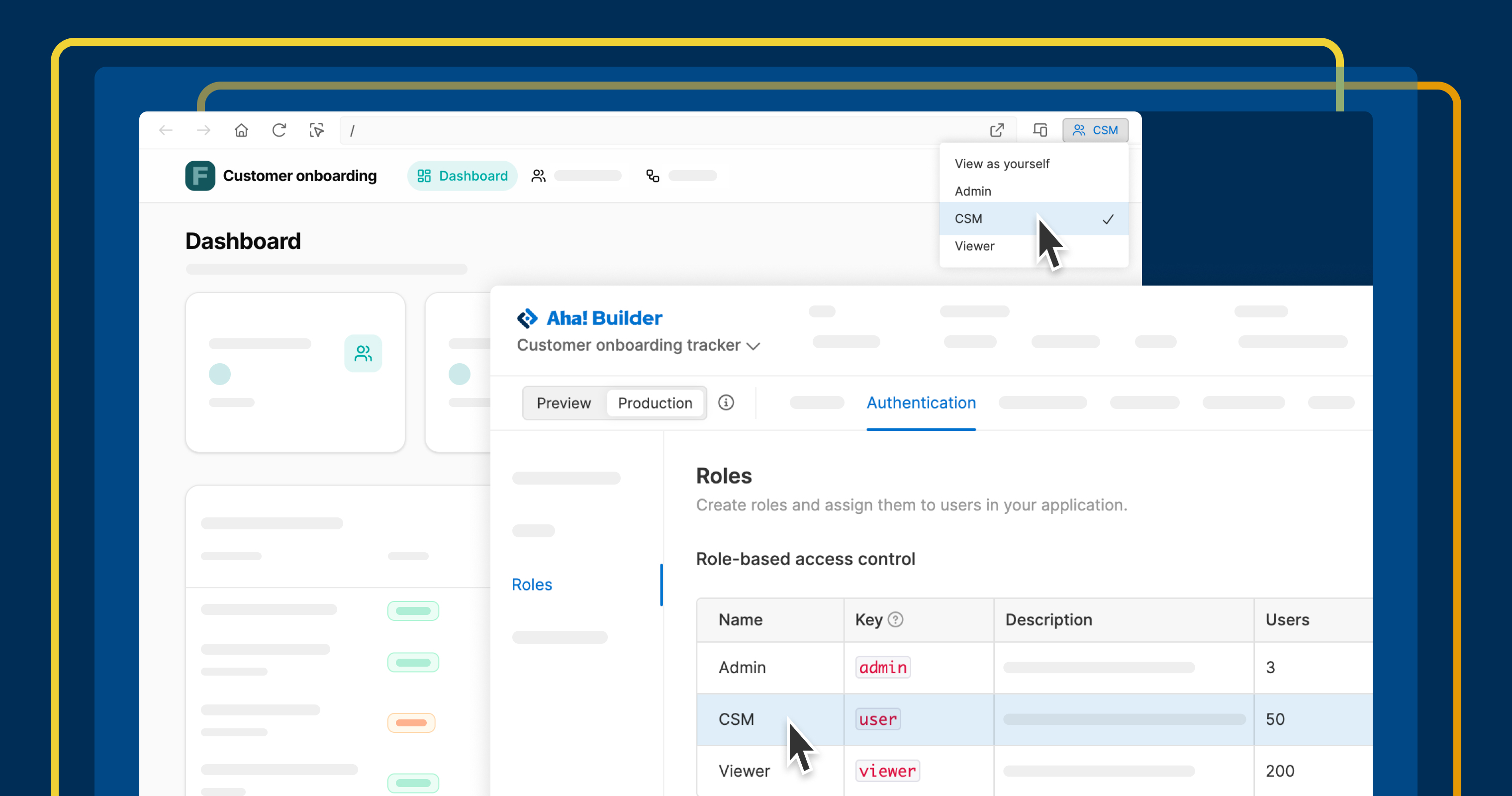 Build AI-coded applications with the right user access