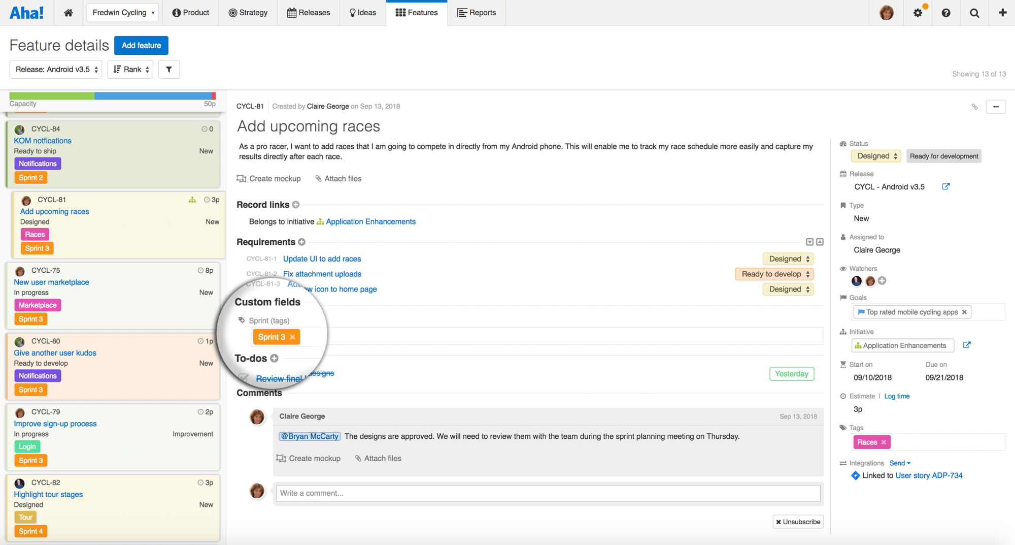 Just Launched — Enhanced Aha Jira Integration For Agile Sprint 9393