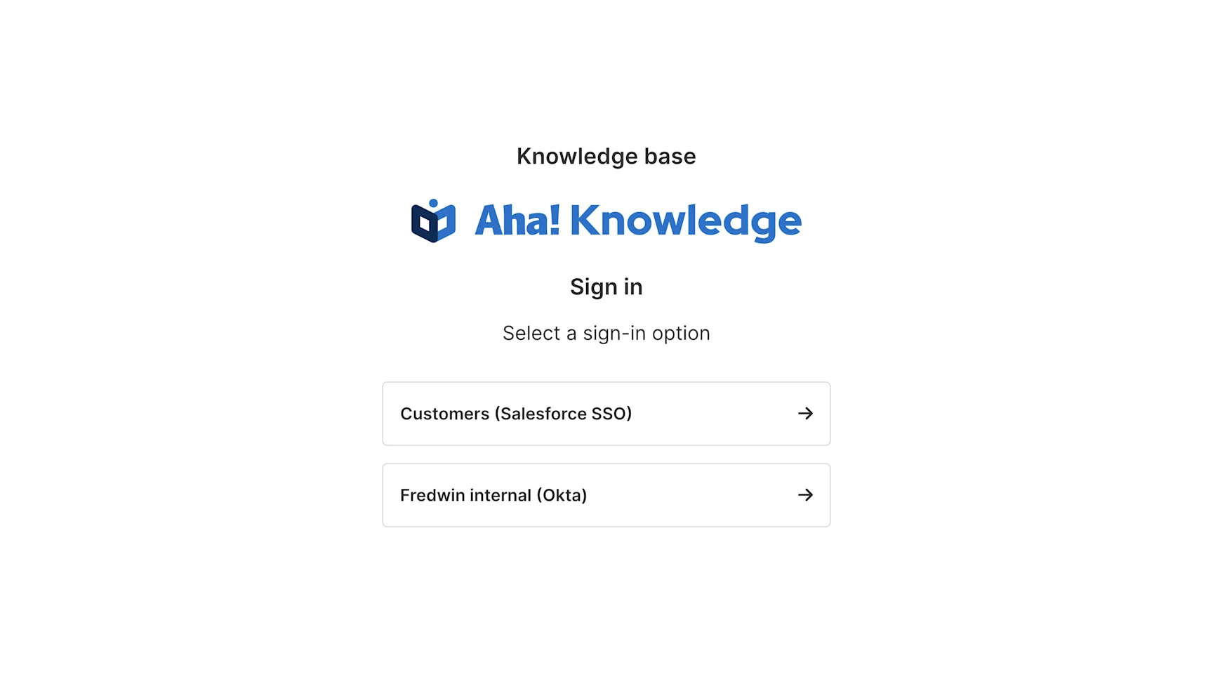Provide Multiple Authentication Methods for Your Knowledge Base