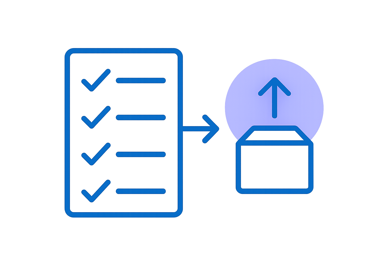 Release progress logo