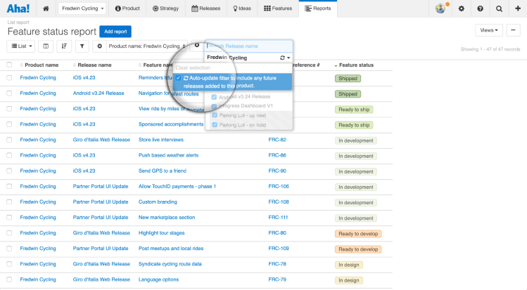 Blog - Just Launched! — Auto-Update Filters on Your Product Reports - inline image