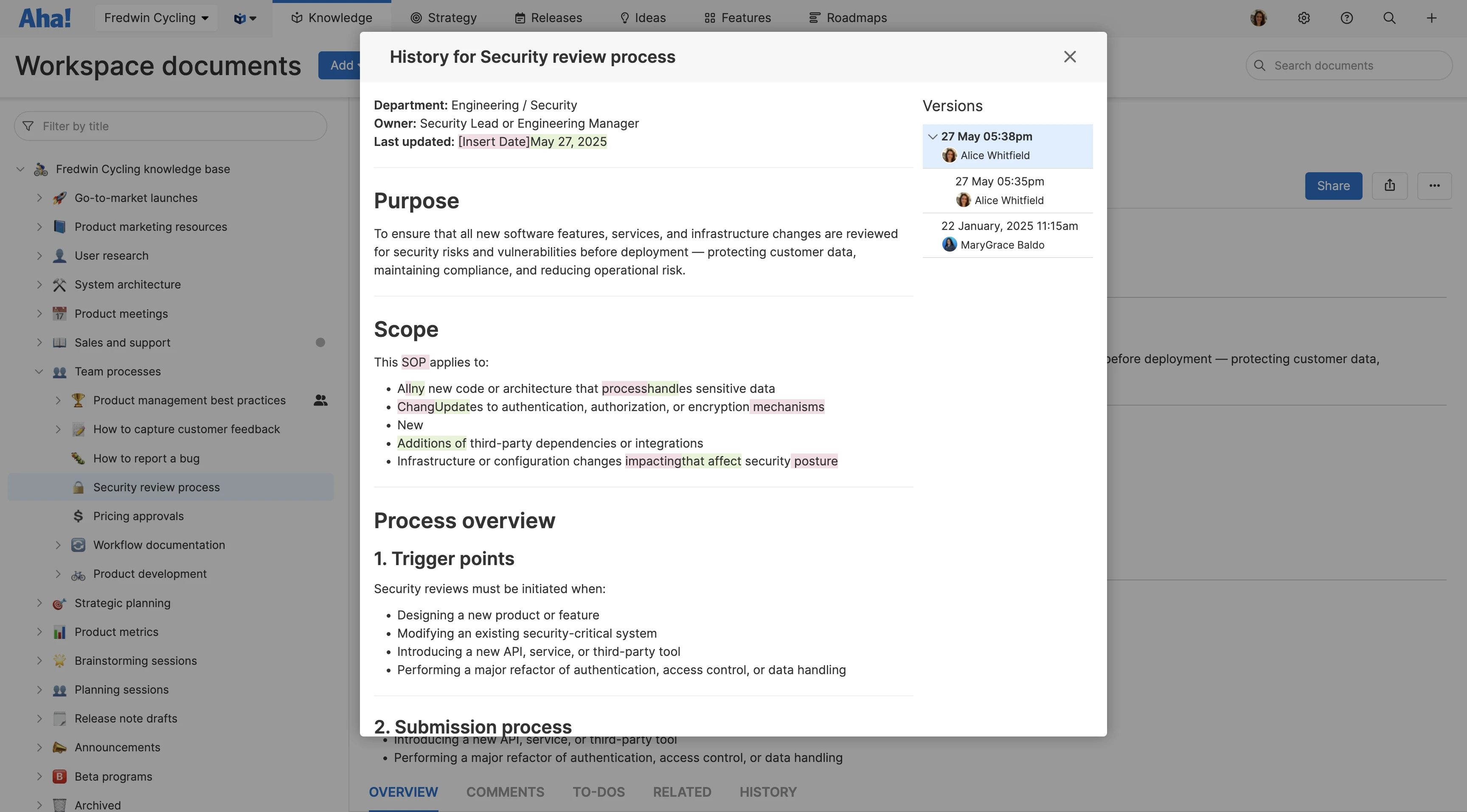 Refine your processes