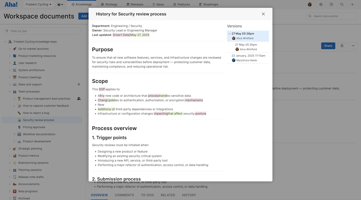 Refine your processes