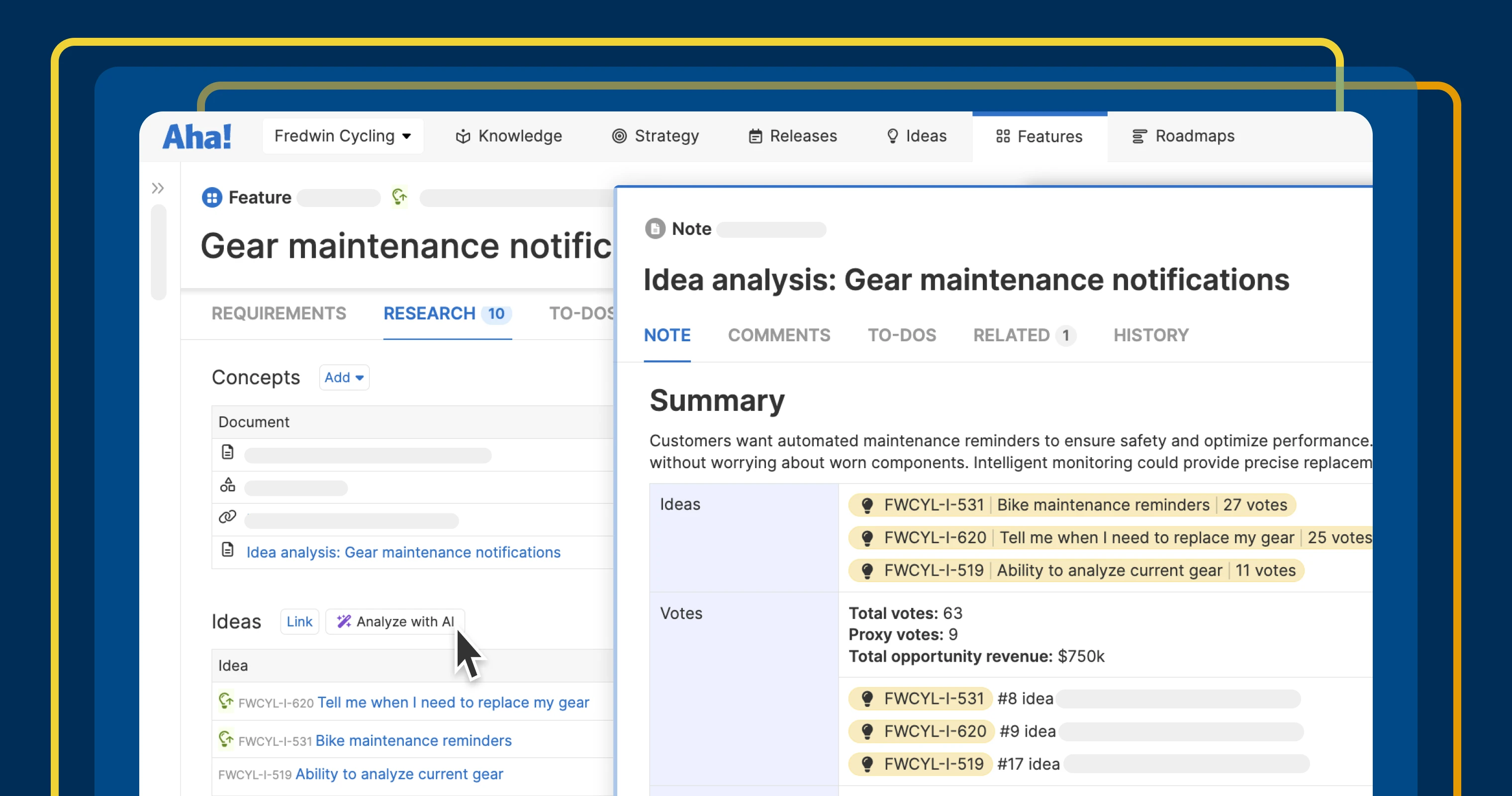 Introducing AI-powered feature research