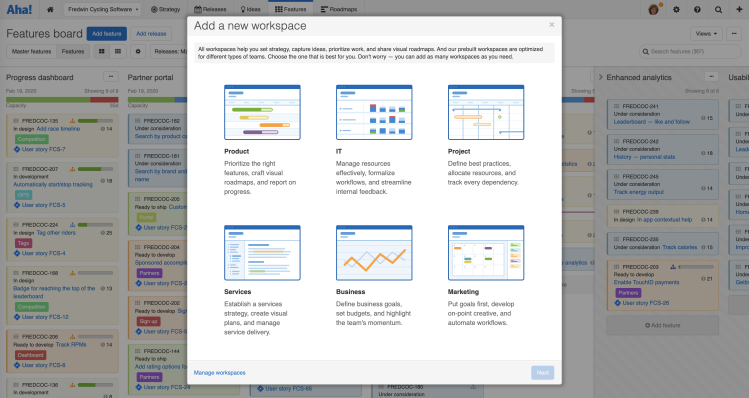 Just Launched! — New Workspaces for IT, Project Management, Services, and Business Teams