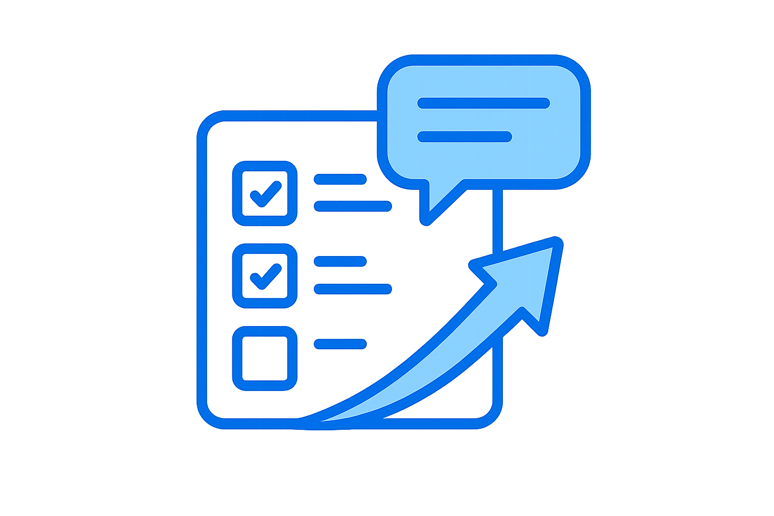 Feedback prioritization logo