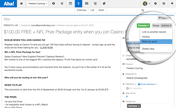 9 Important Aha! Features Launched Fall 2016