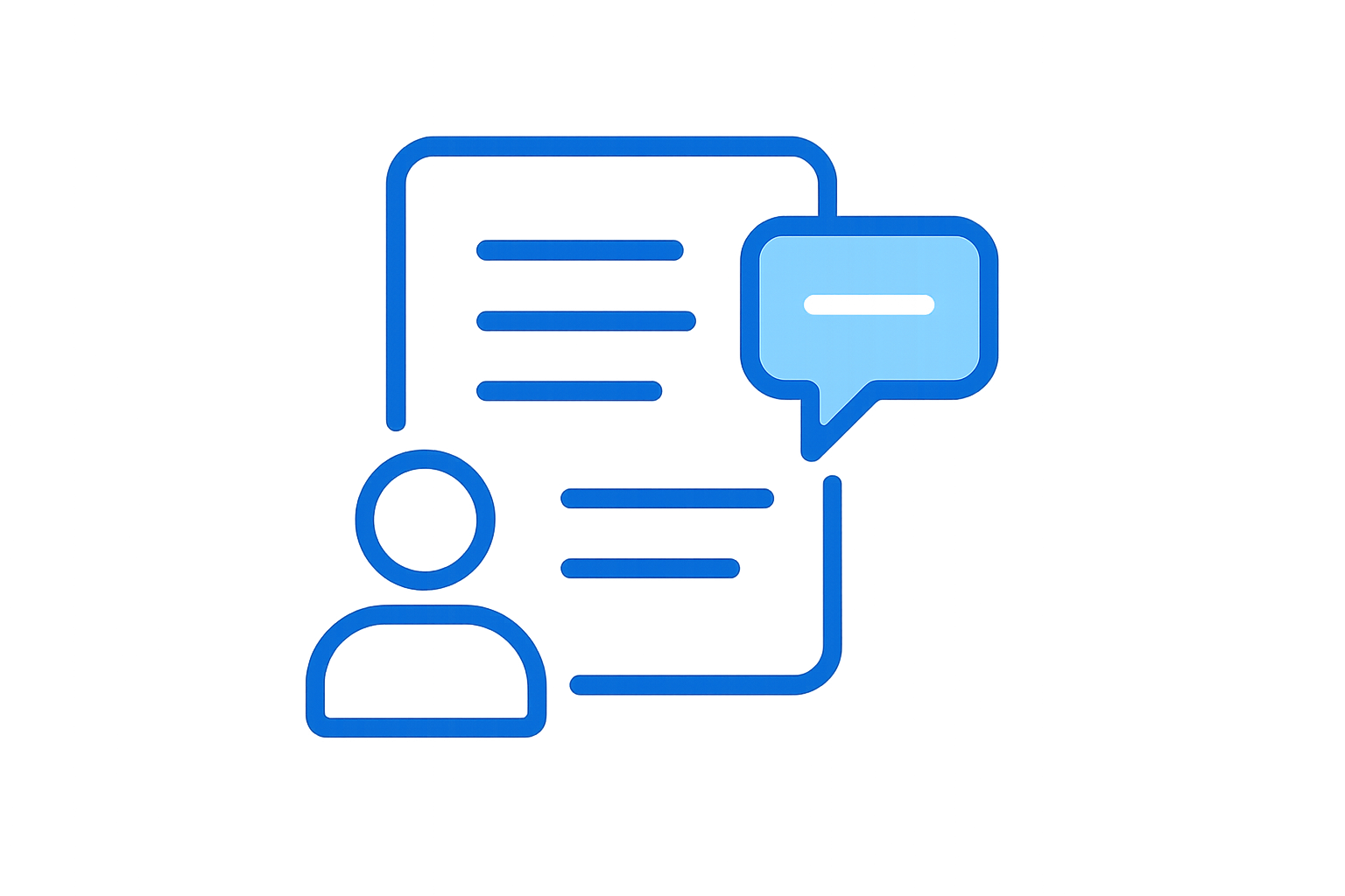 Interview script format logo