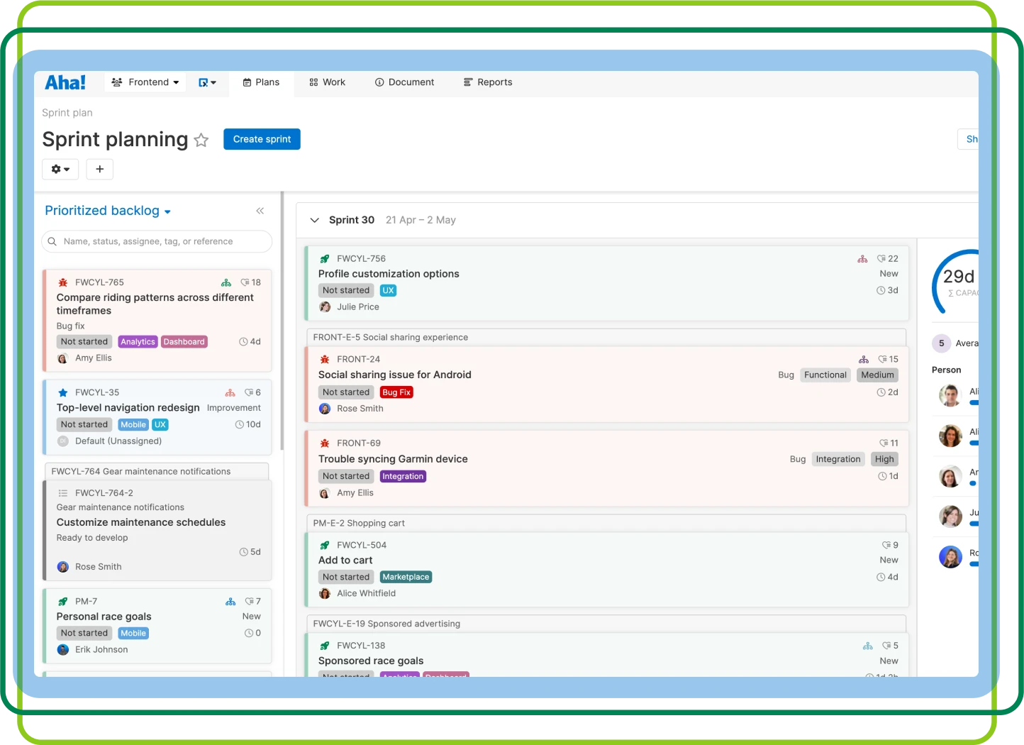 Plan for bug fixes