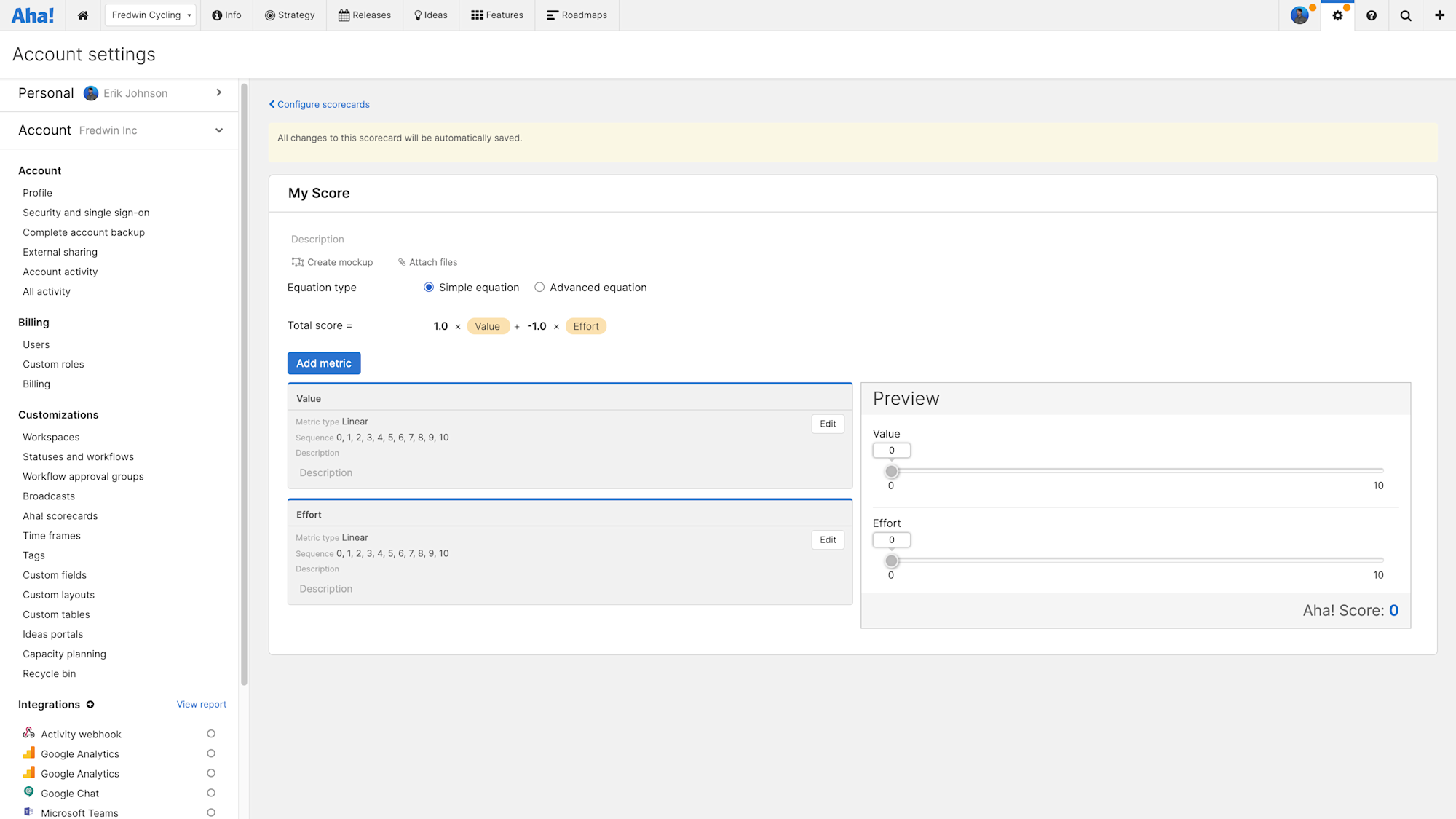 9xgyl2y46xllzm A scorecard simplifies the complex, difficult process of hiring salespeople. https www aha io support roadmaps strategic roadmaps customizations create aha scorecards