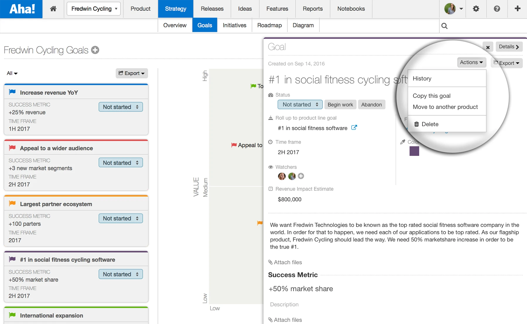 Just Launched! — Move Strategic Goals and Initiatives Across Products