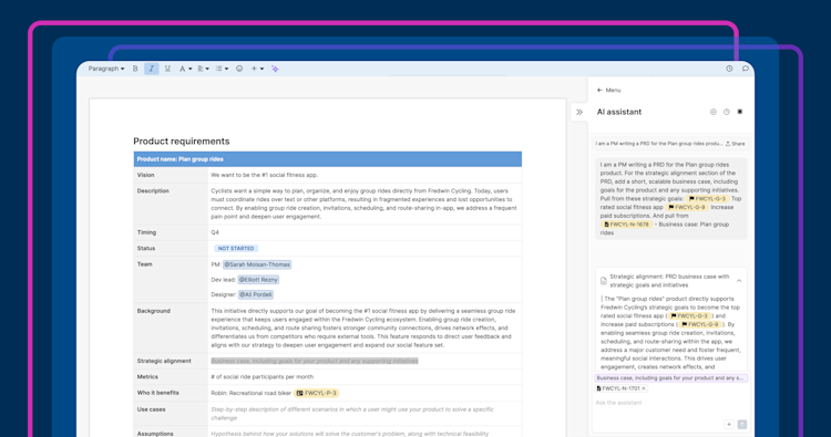 Use AI to reframe that old PRD your boss just sent you