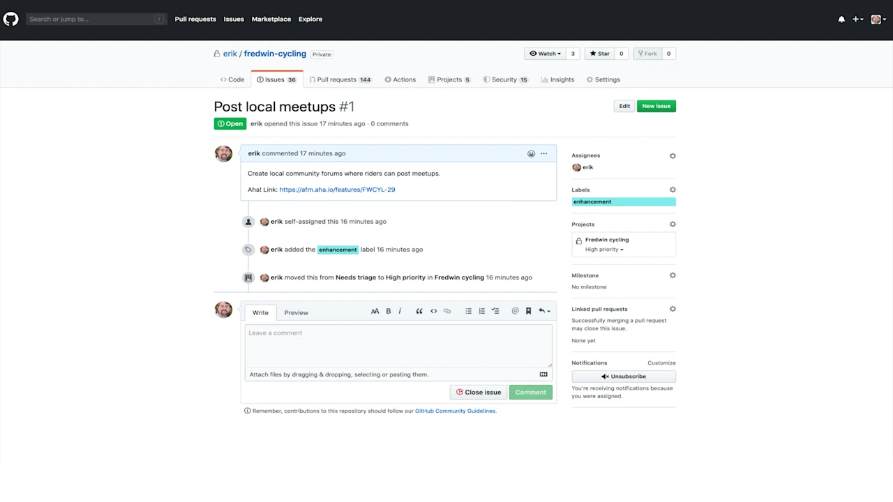 GitHub Roadmap Tool Integration | Aha! Roadmaps + Github