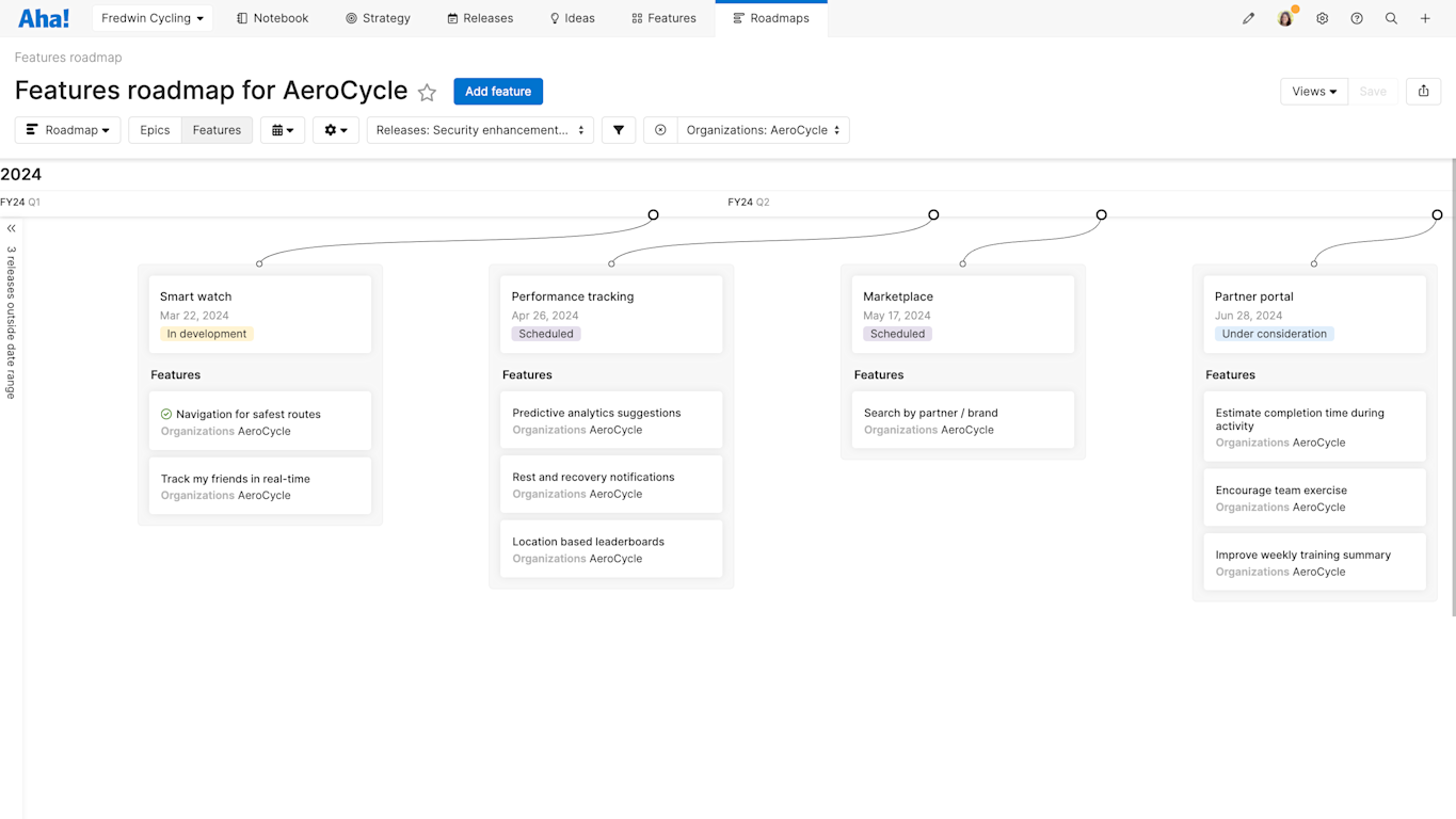 Aha! Ideas — Integrate with Aha! Roadmaps | Aha! software