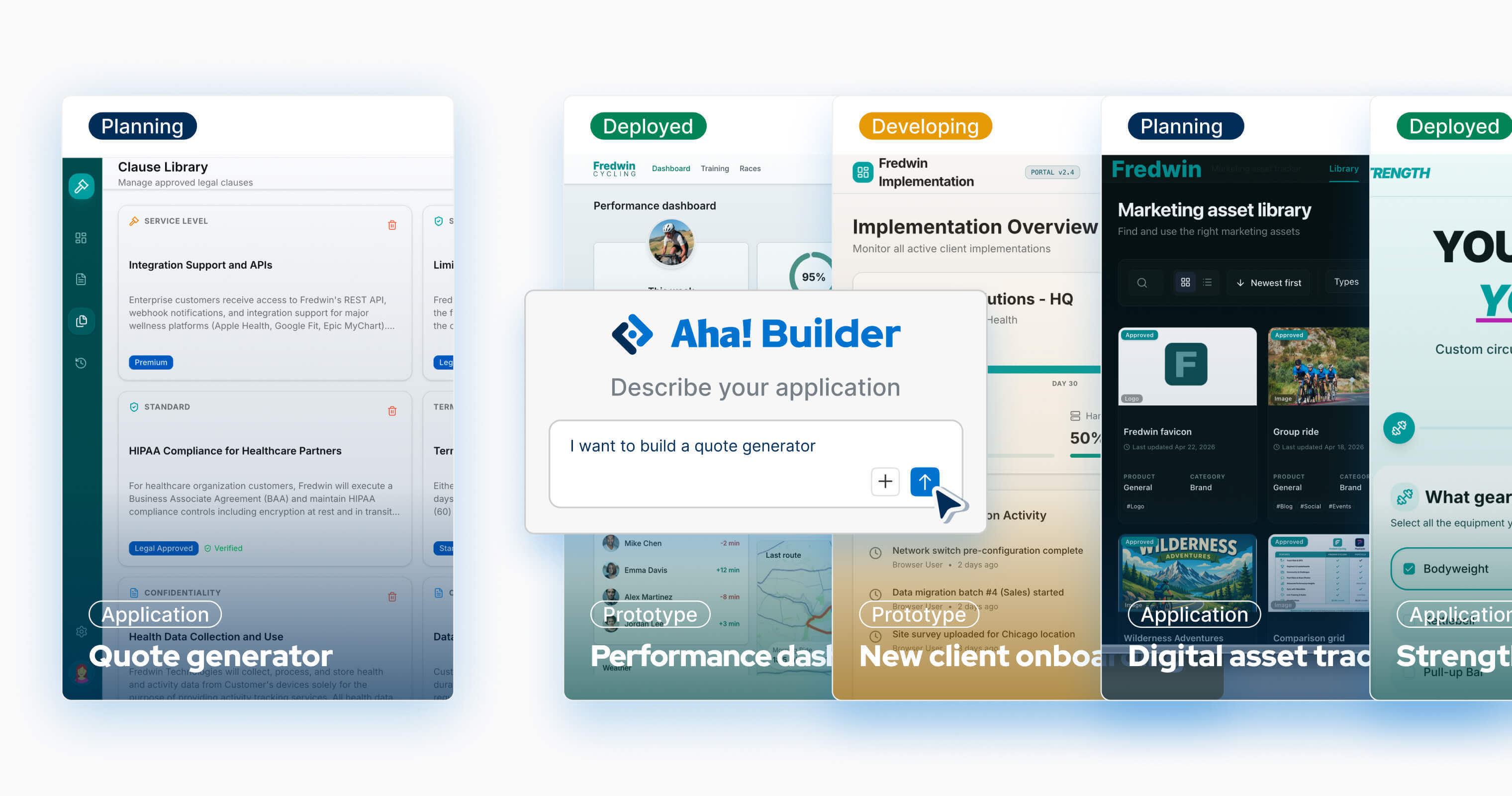 Aha! Builder is now available — create prototypes and business applications with AI