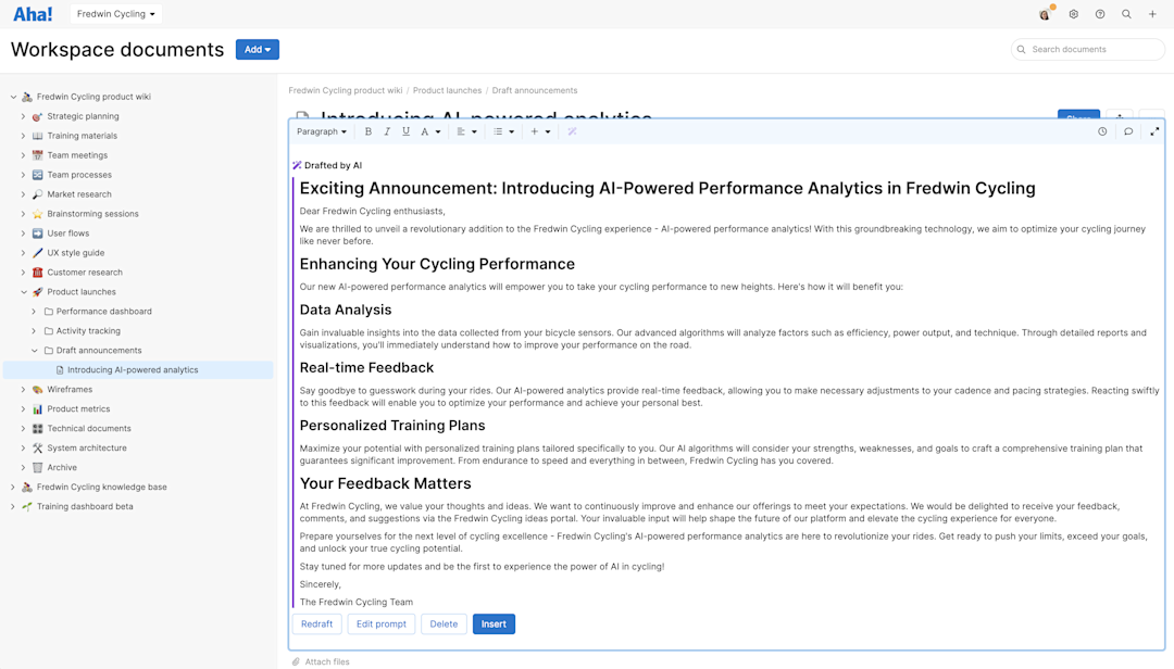 Aha Knowledge Documents Create Compelling Documents Aha knowledge documents create compelling documents