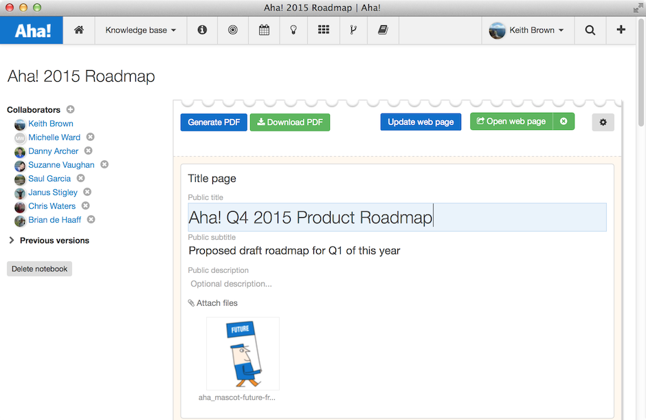Blog - Securely Share Your Visual Product Roadmap - inline image