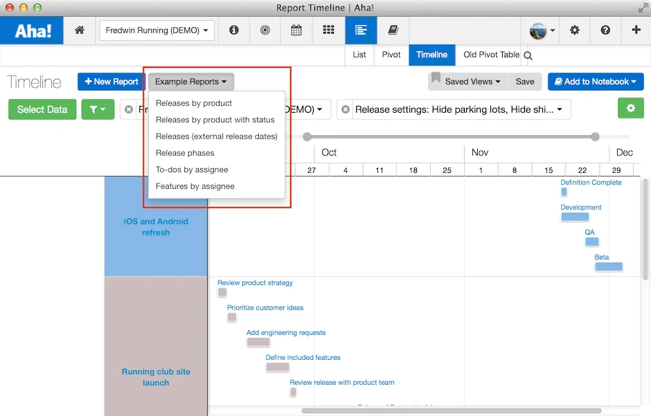 Blog - Just Launched! — Create Beautiful Timelines to Share With the Team - inline image