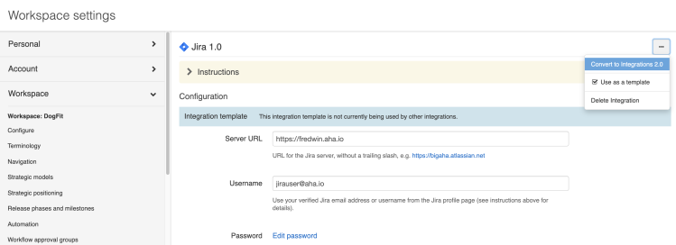 Support - Convert an integration from 1.0 to 2.0 - inline image