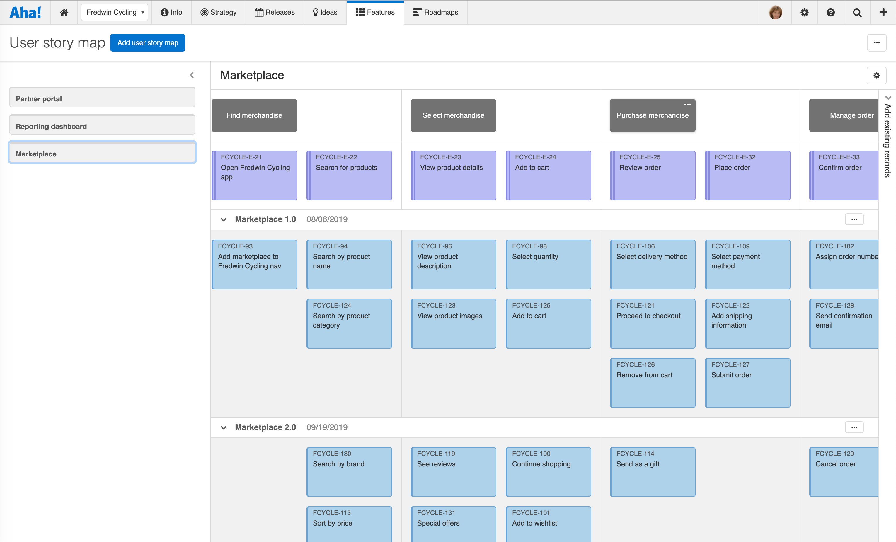 Just Launched! — New User Story Mapping Tool in Aha! | Aha! software