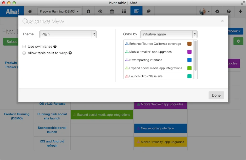 Blog - Just Launched! — Aha! Reports Help You Analyze Everything Product Management - inline image