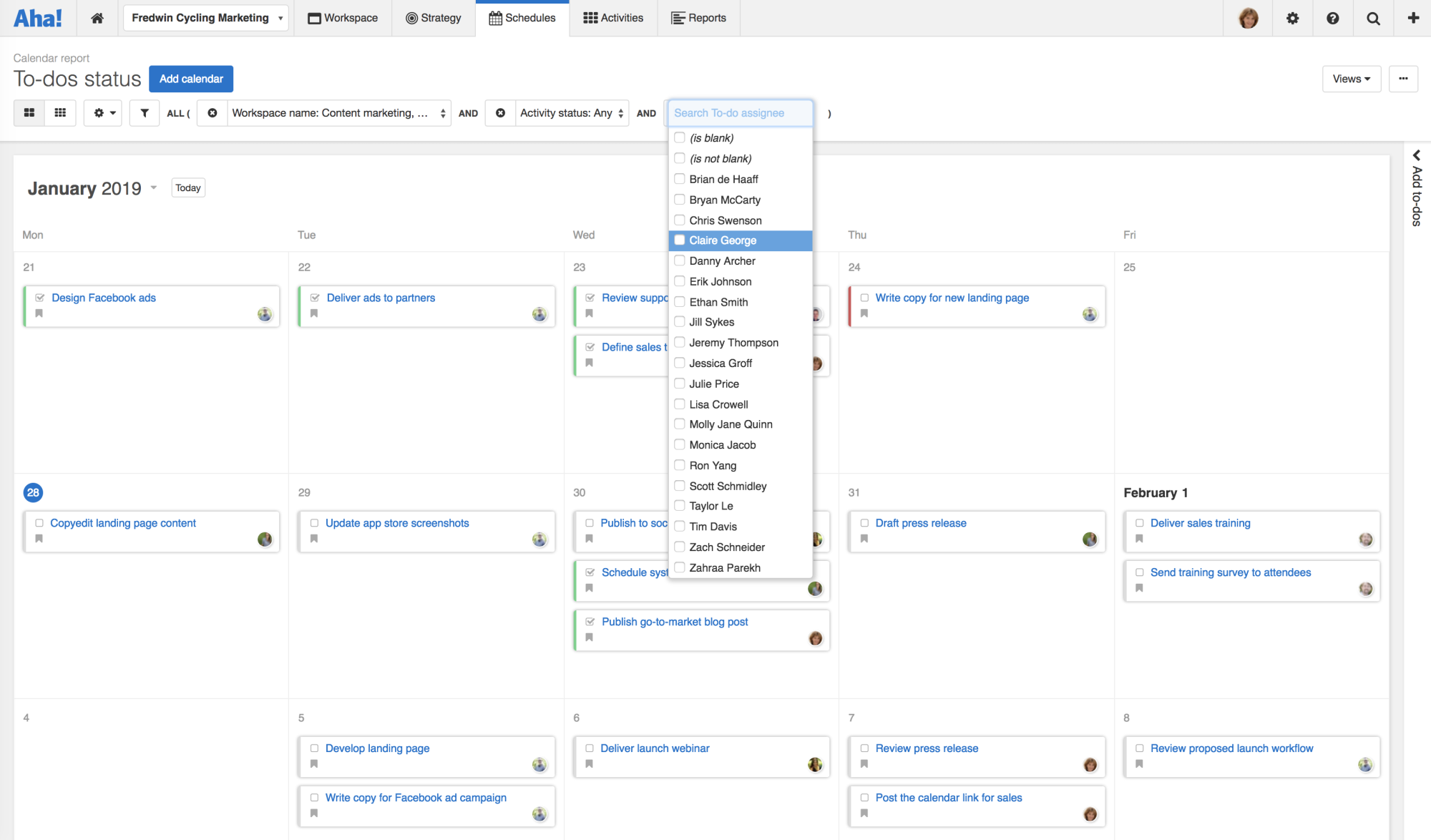 Blog - Just Launched! — Enhanced Calendar to Visualize Activities - inline image