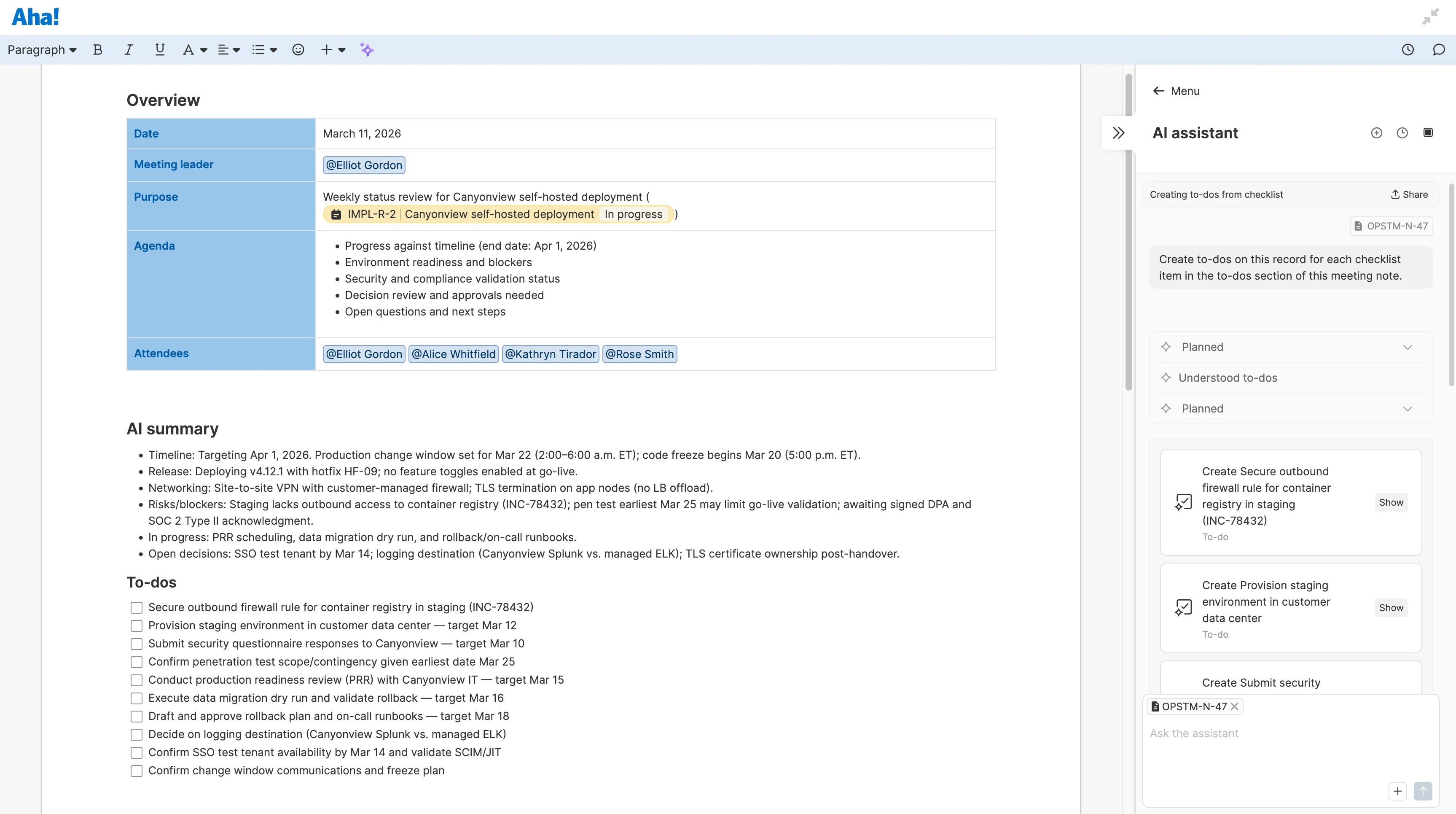 Teamwork - AI assistant - Accelerate documentation