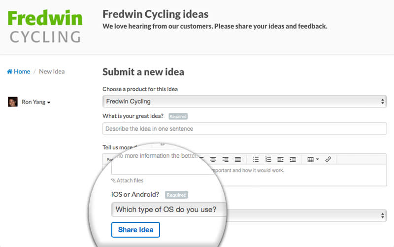 Just Launched! — Improved Idea Portals Now With Required Fields