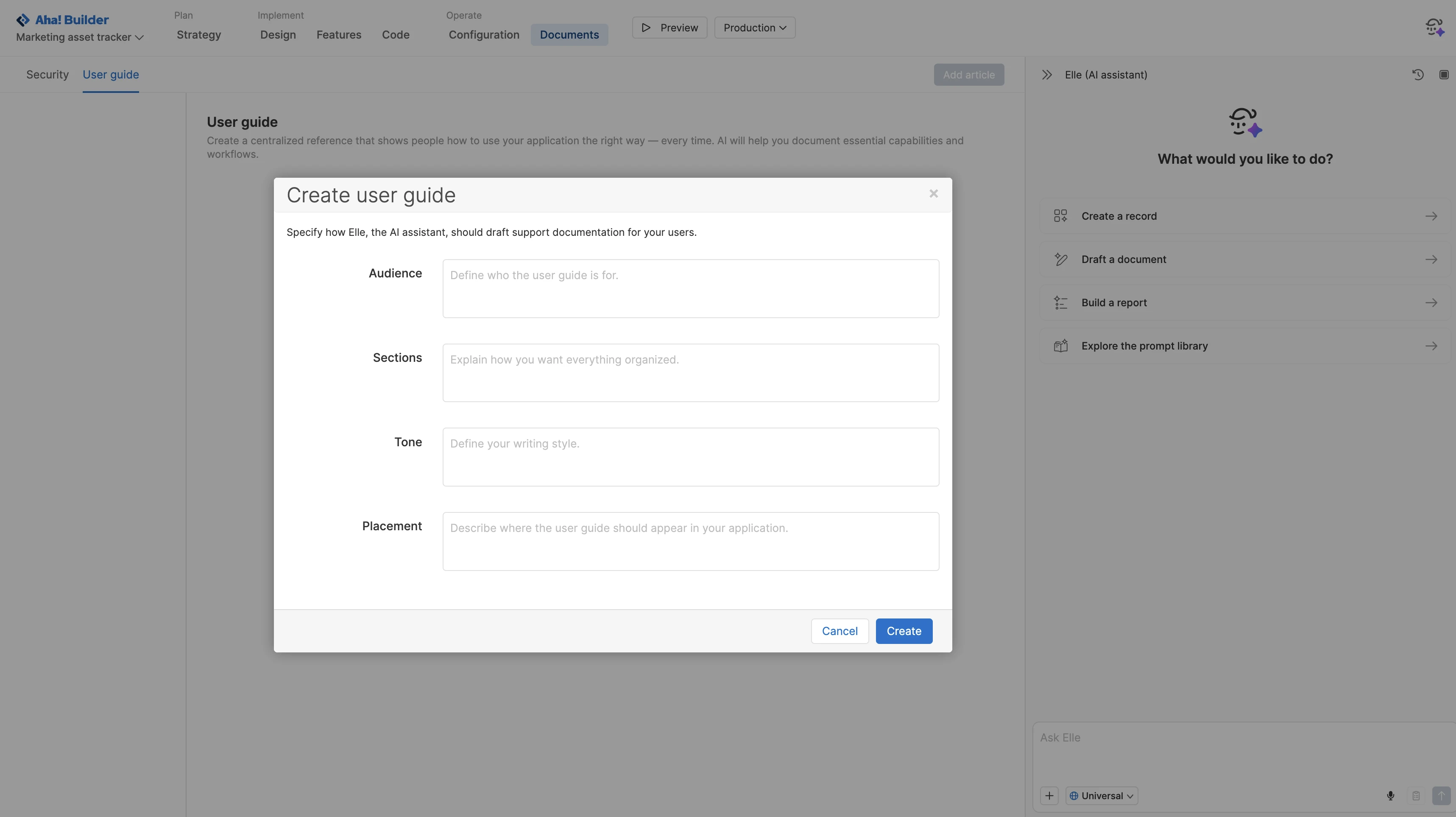 Set users up for success
