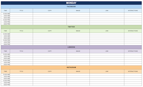 7 Marketing Calendar Templates Free Downloads Aha software