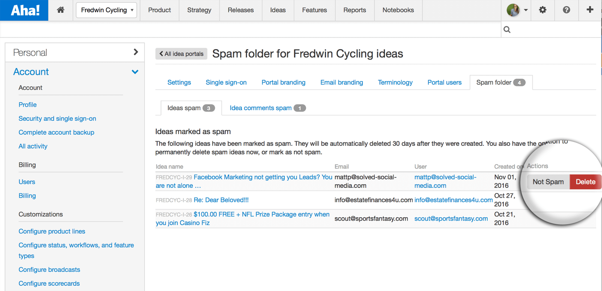 Blog - Just Launched! — Capture Customer Ideas and Eliminate Spam - inline image